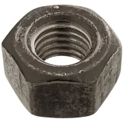 Porca 2H Astm A194 para Estrutura Metálica Polegada sem Banho