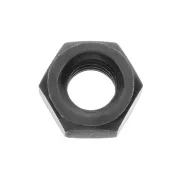 Porca Convencional Din 934 Aço 5.8 Zincado Preto Milimetro