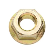 Porca Flangeada Din 6923 10.9 Zincado Amarelo Milimetro