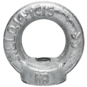 Porca Olhal Din 582 para Ancoragem Aço Zincado Milimetro