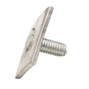 Porca para Calha Losangular com Pino Aço