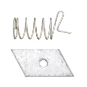 Porca para Eletrocalha Losangular com Mola Aço