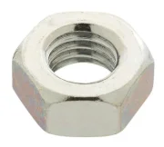 Porca Convencional Grau 5 Zincado Polegada Rosca Fina