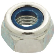 Porca Travante Nylon Din 985 Rosca Fina Zincado Milimetro