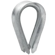 Sapatilha para Cabo em Aço Zincado