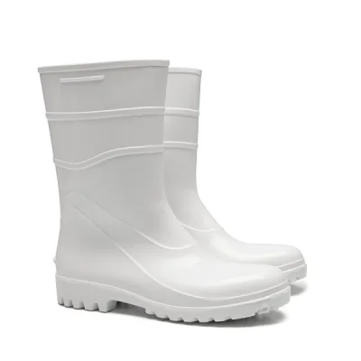 Bota de Segurança Branca em Pvc Bracol Ca 37456