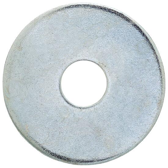 8／10 アイル！ Arruela Lisa 5/8 Aba Larga Funileiro Zincado Branco