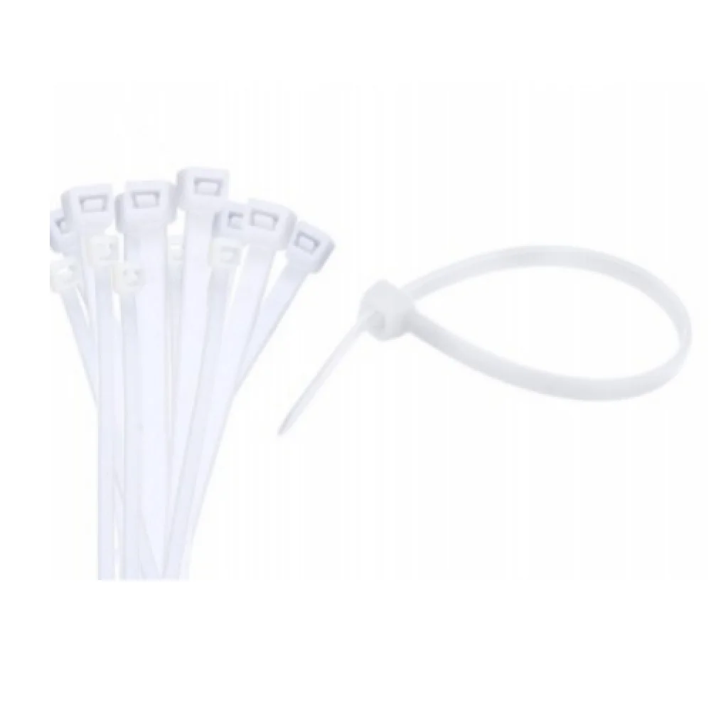 Abraçadeira 100X2,5Mm Branco Pct. C/100 Unid.