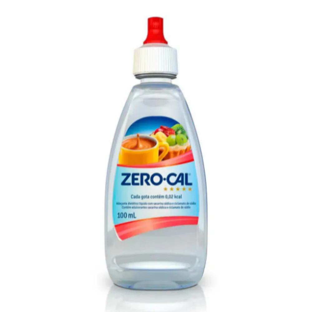 Adoçante Zero-Cal Sacarina 100 ML