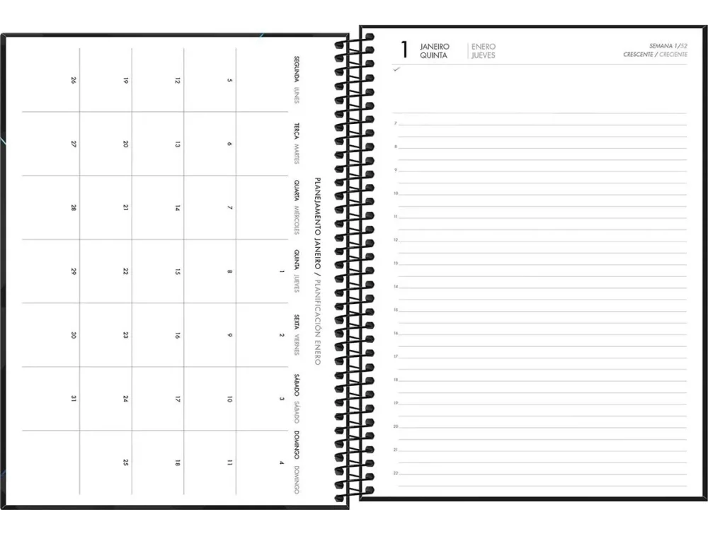 Agenda 2026 Spot Espiral 20,0 X 28,7 CM 200 Fls