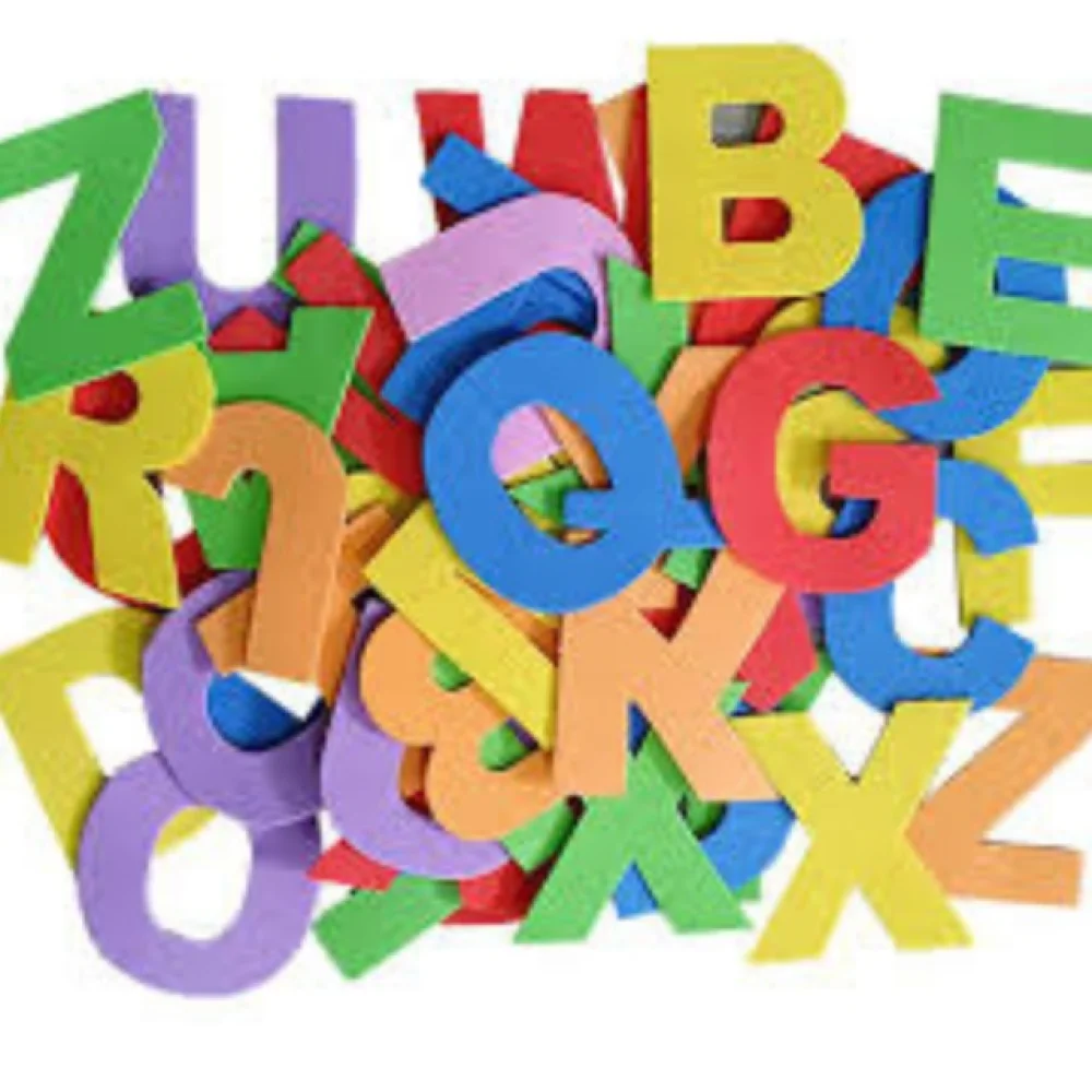Alfabeto Movel C/ 572 Pecas em Eva