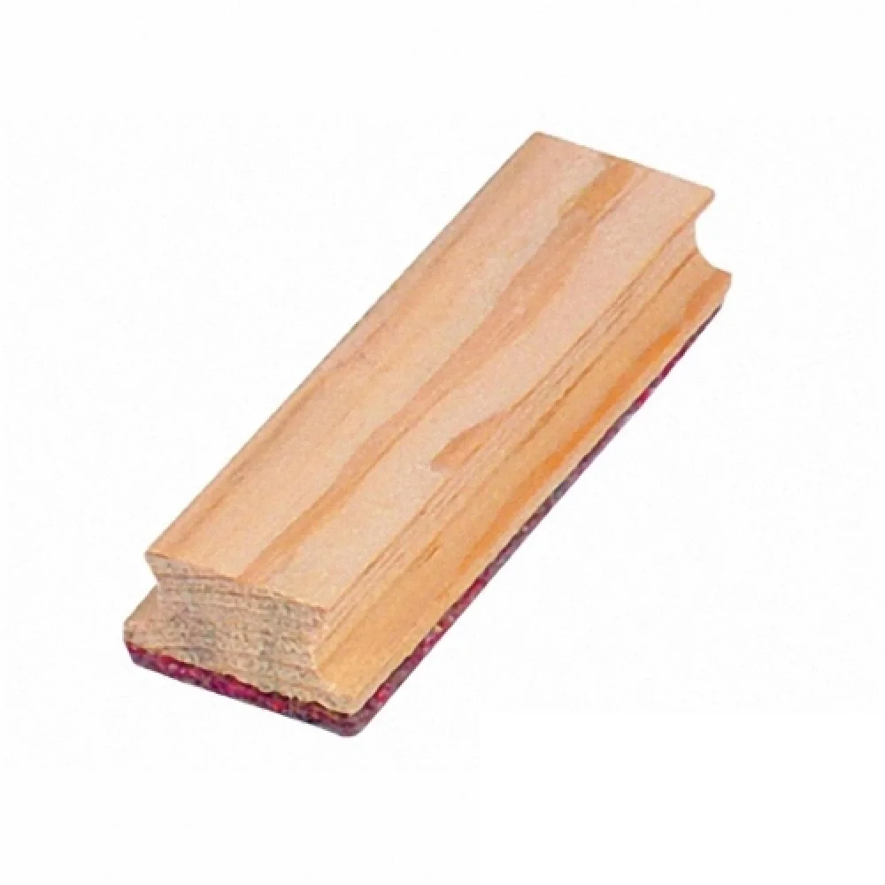 Apagador Quadro Branco Simples de Madeira 5,5 X 15 CM