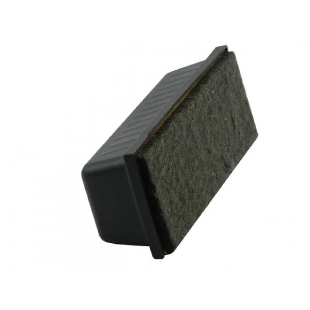 Apagador Quadro Simples de Plastico Ref 470 5X4X14Cm Preto