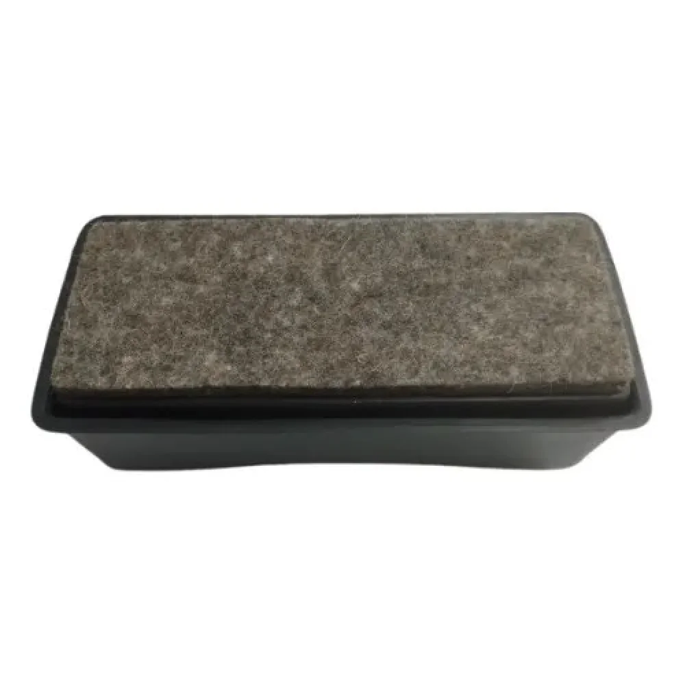 Apagador Quadro Simples de Plastico Ref 470 5X4X14Cm Preto