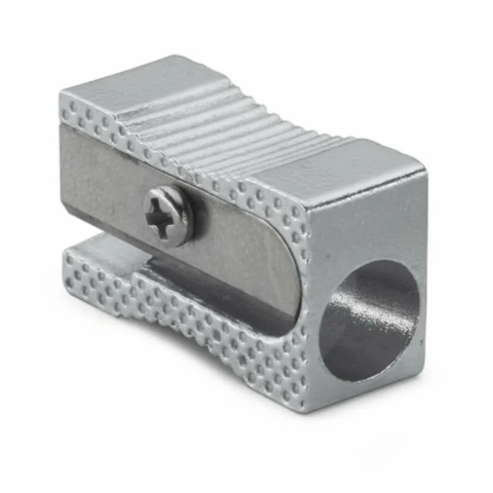 Apontador Lapis Simples Metal