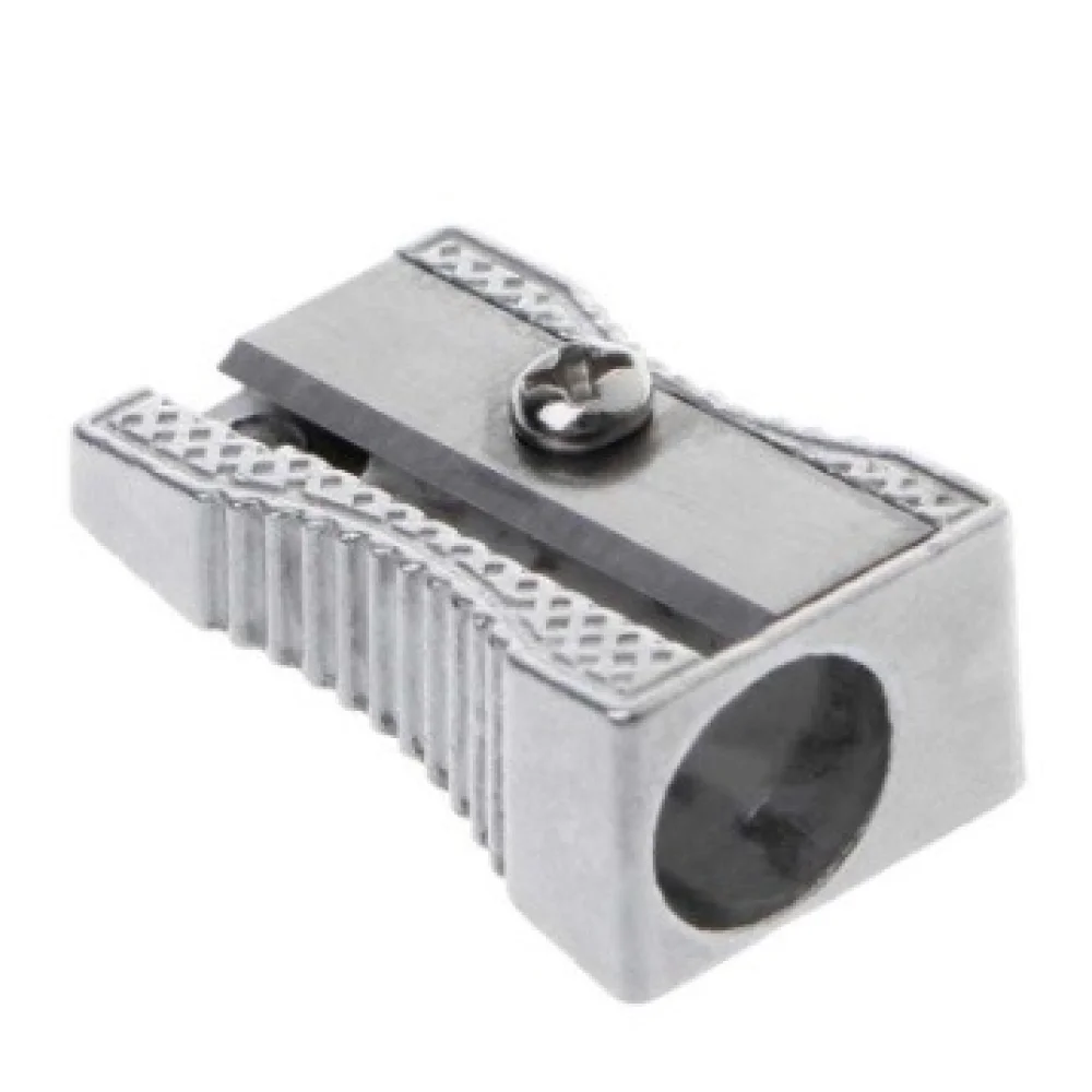 Apontador Lapis Simples Metal