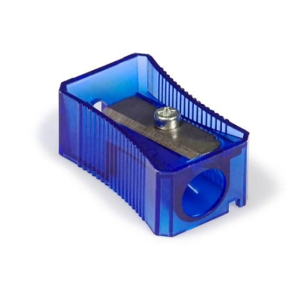 Apontador Simples Plastico Retangular