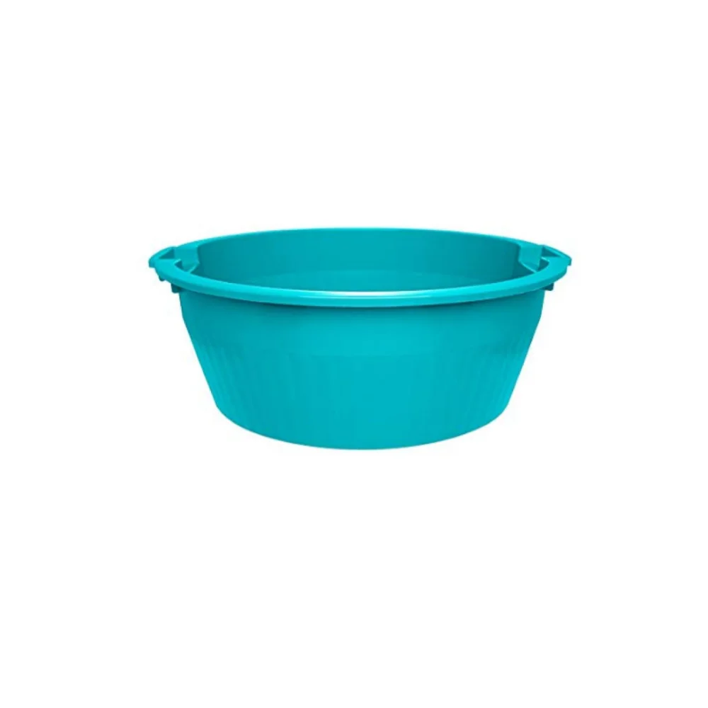 Bacia Redonda 15 Litros 40Cm X 18Cm Azul