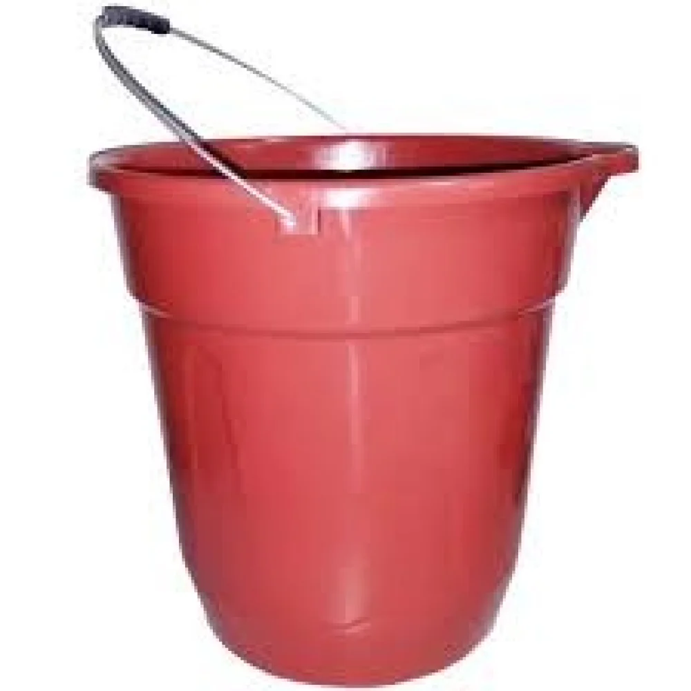 Balde Plástico 21 Litros Reforçado com Bico