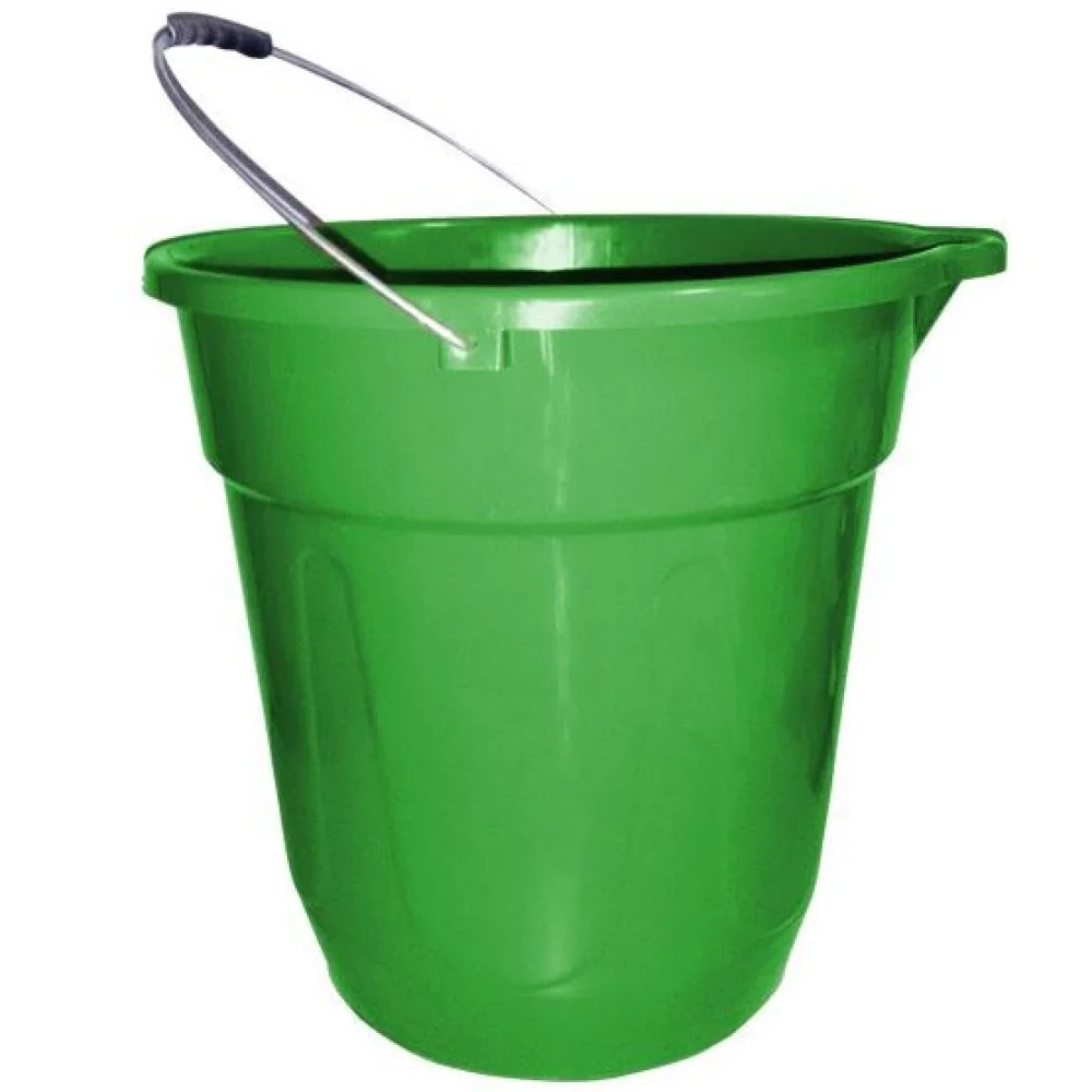 Balde Plástico 21 Litros Reforçado com Bico
