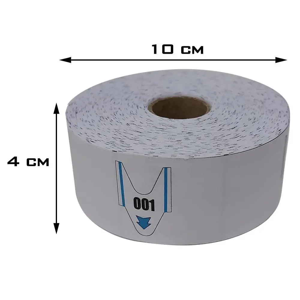 Bobina de Senha 03 Digitos 2 X 001 a 999