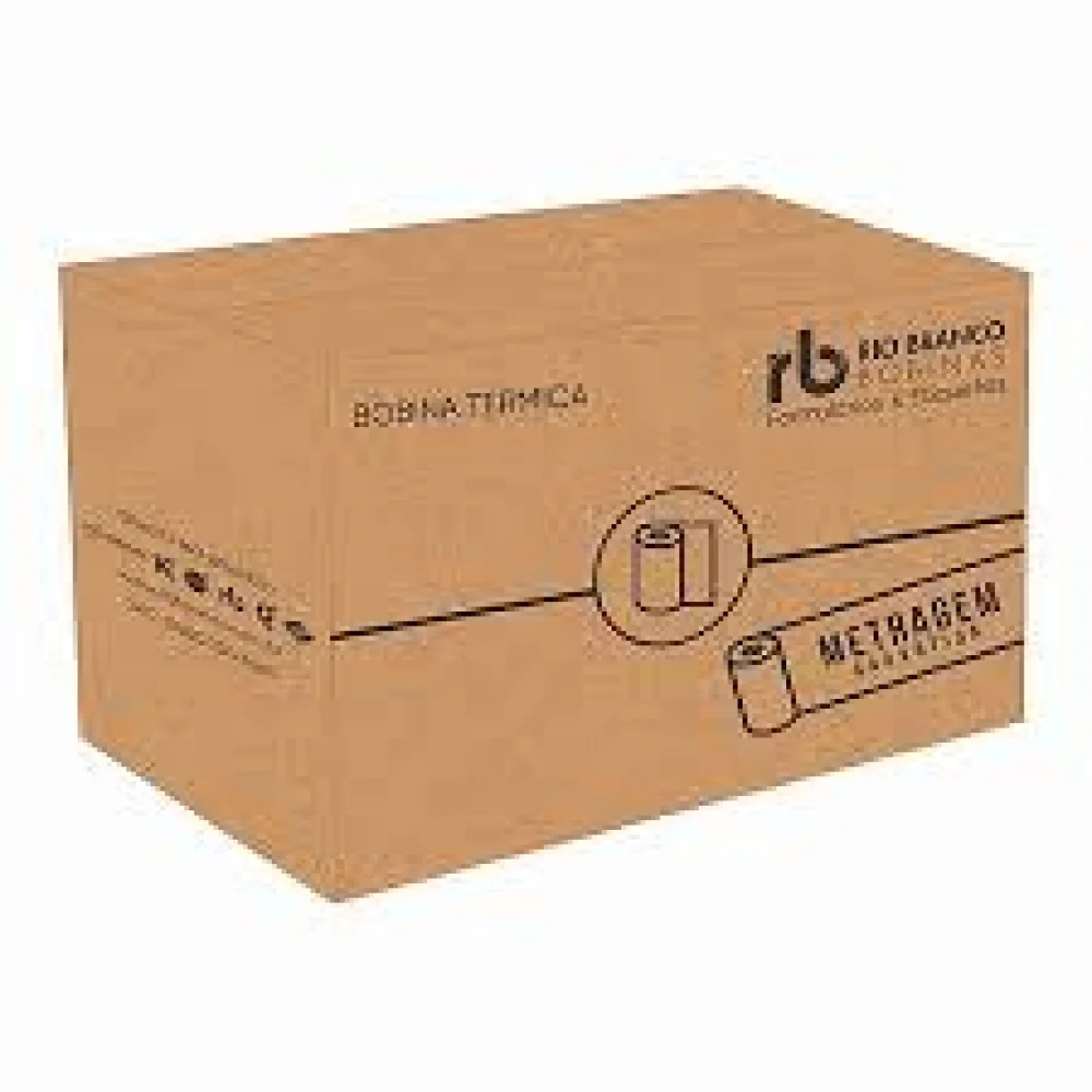 Bobina Térmica 80X30Cm Amarela Caixa com 30 Rolos.