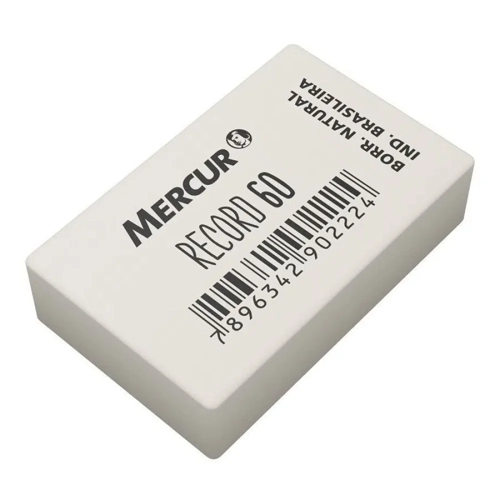 Borracha Branca 60/60 Pequena Mercur