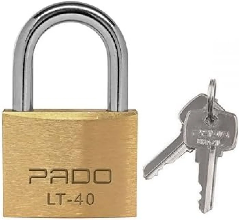 Cadeado Latao 40 MM Pado C/ 02 Chaves