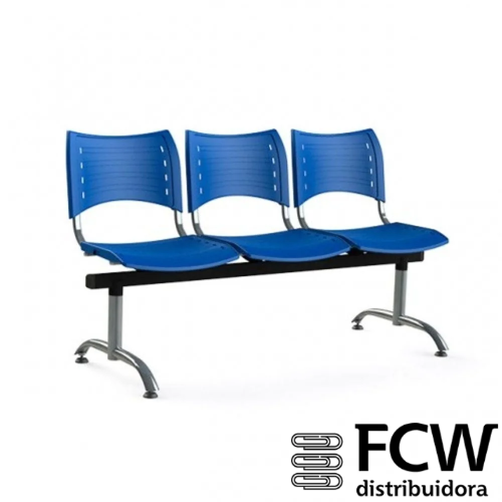 Cadeira Longarina 03 Lugares Rmf-22 (Usada em Bom Estado).