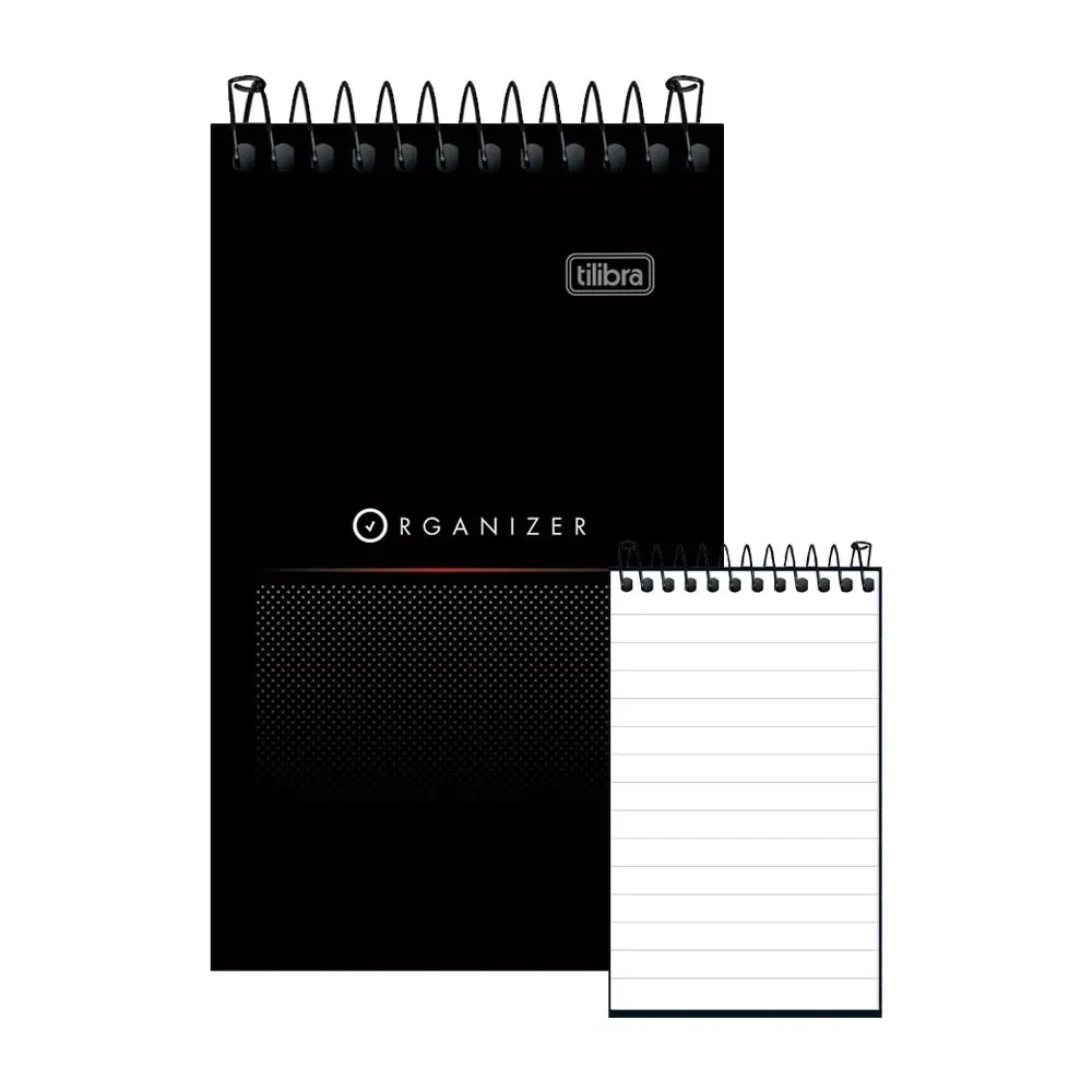 Caderneta Esp Apontamentos 60 Fls 77Mm X 126 MM Organizer