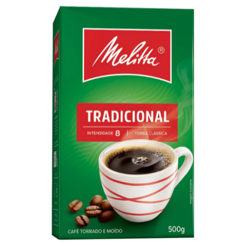 Café em Pó Melitta Tradicional 500 Grs. a Vacuo