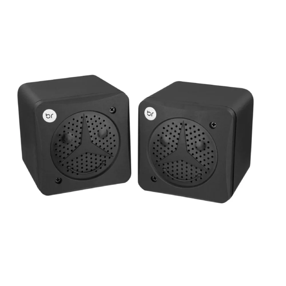 Mini Caixa de Som Bright 359, Usb, Preta