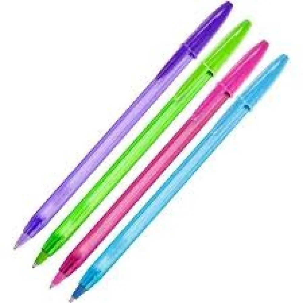 Caneta Esferografica Cores Sortidas Cristal Fashion 1.2Mm Bic