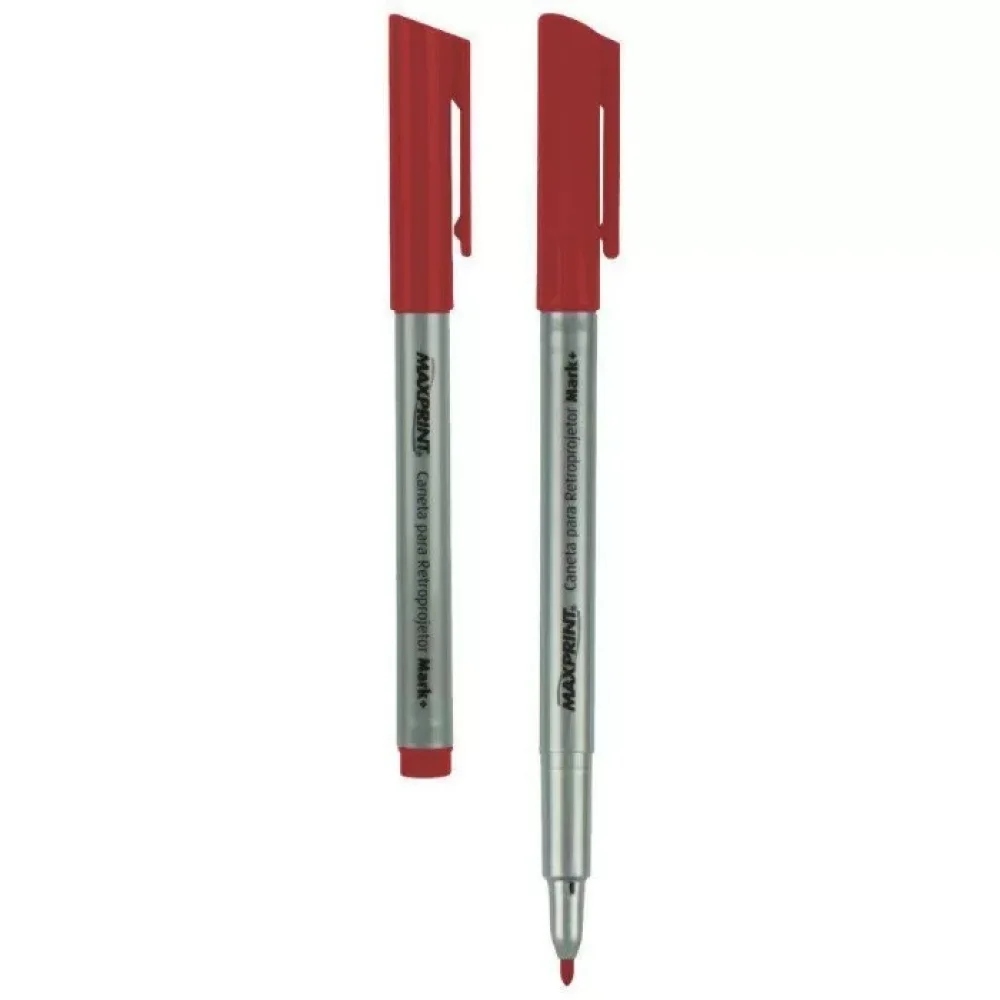 Caneta Retro Projetor 2.0 Media Vermelho Maxprint