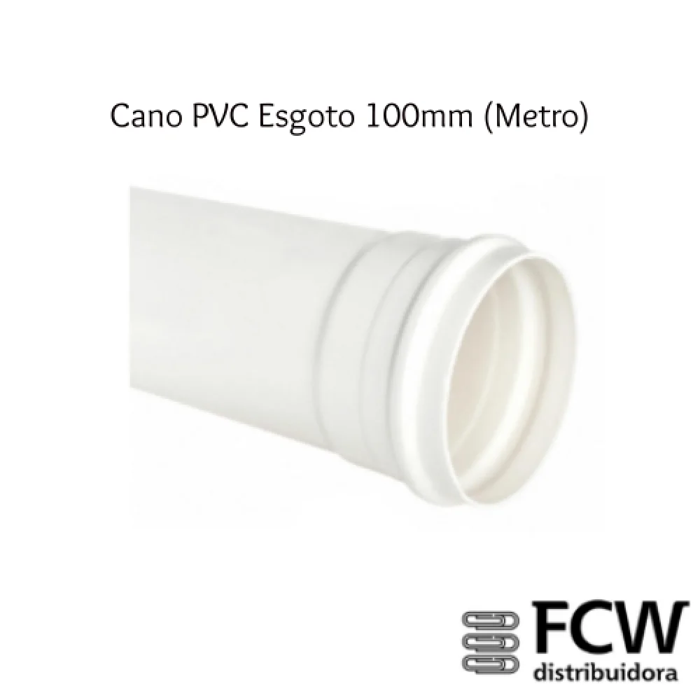 Cano Pvc Esgoto 100Mm (Metro)