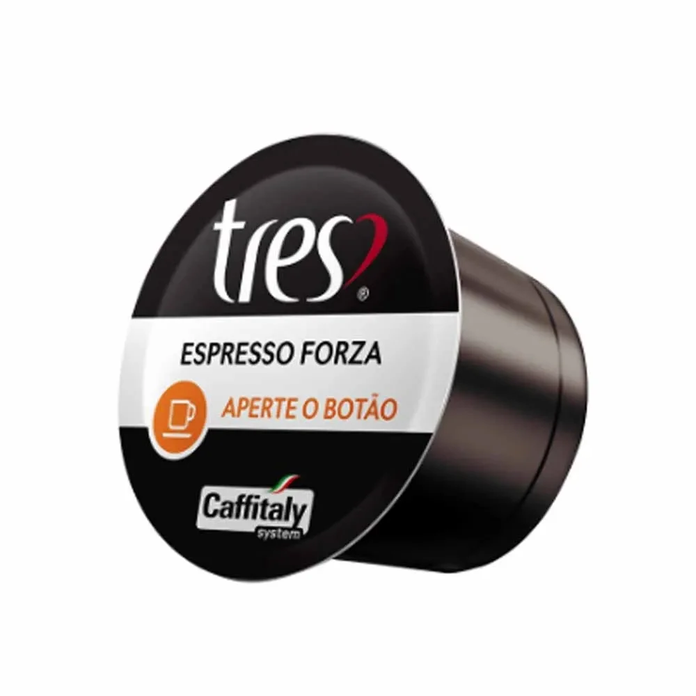 Capsula de Cafe Expresso Tres Forza com 10 Capsulas
