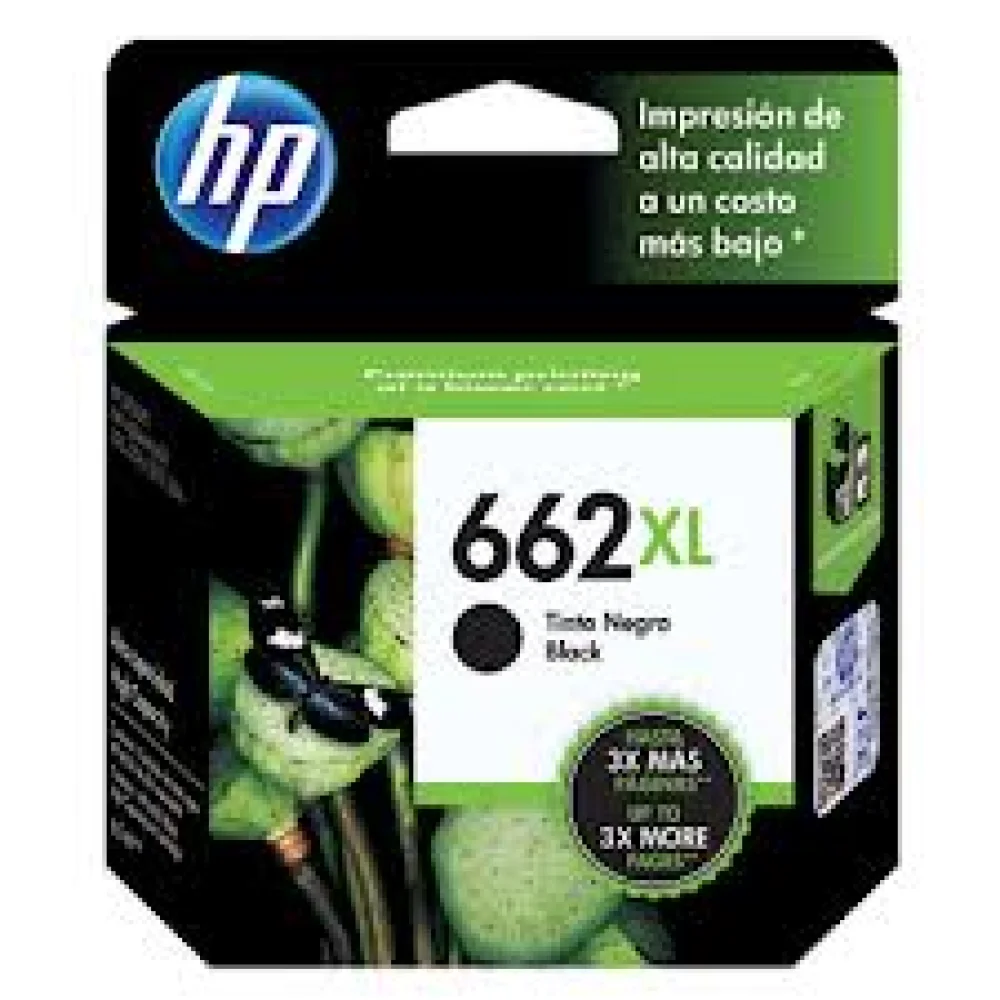 Cartucho Hp 662Xl Preto 6,5 ML Original