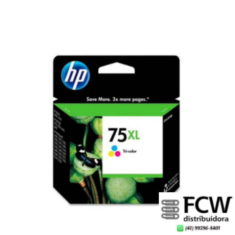 Cartucho Hp 75 XL Color 12 ML Cb338Wb Original