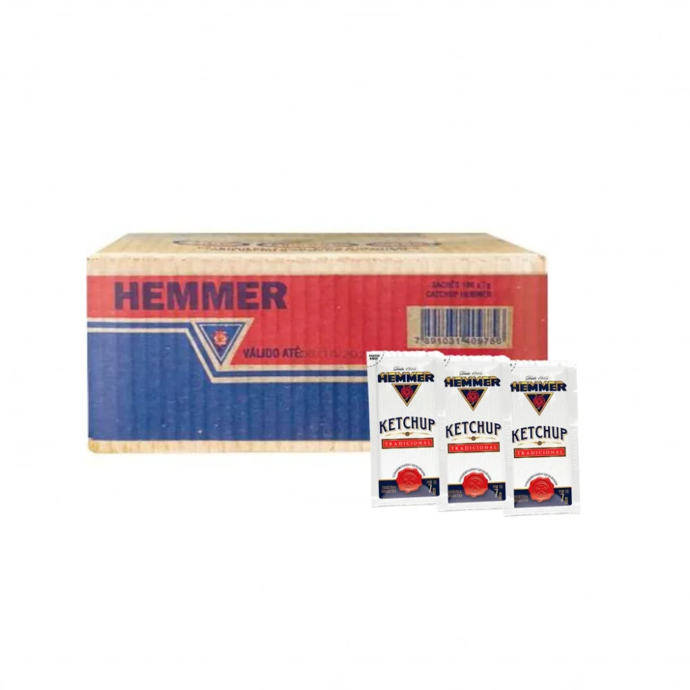 Catchup Hemmer ( Ketchup) 190 Saches 7 Gr Cada