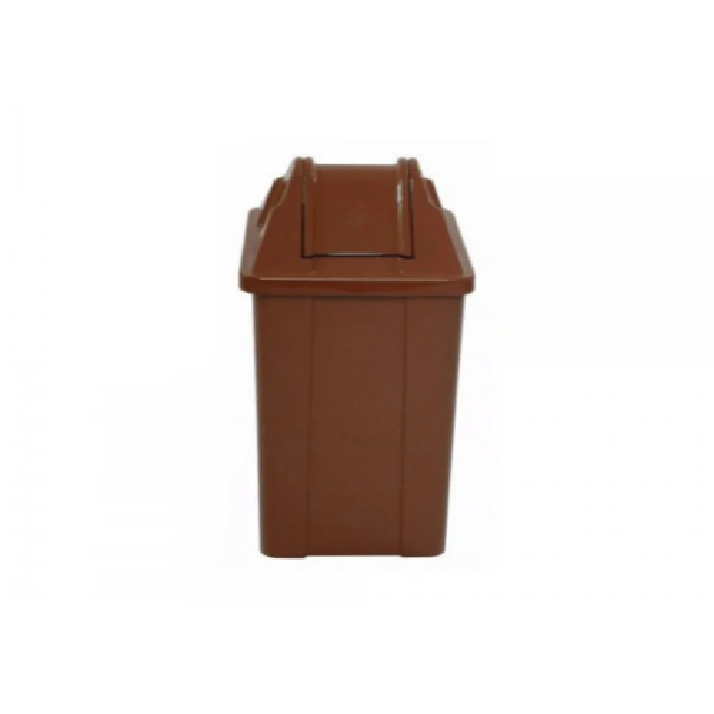 Cesto Basculante Vai e Volta 30 Litros Marrom
