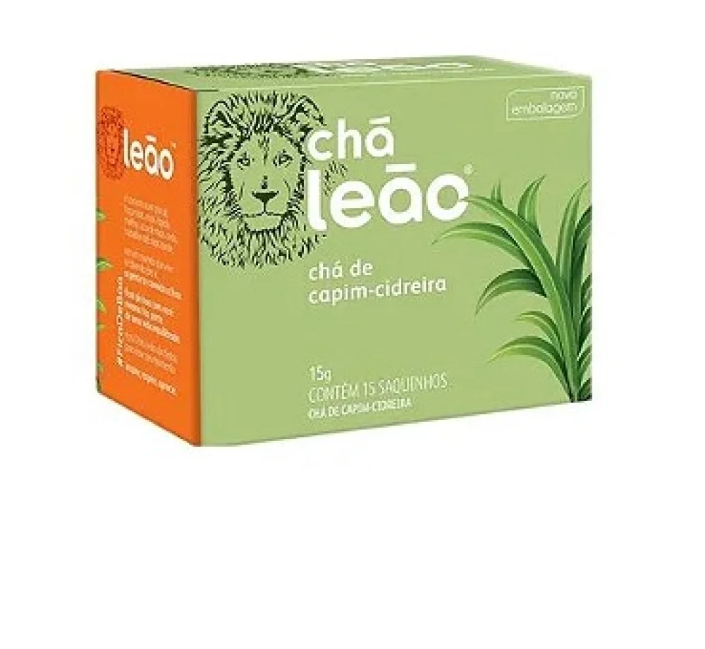Cha Mate Leao Capim Cidreira C/ 10 Saquinhos