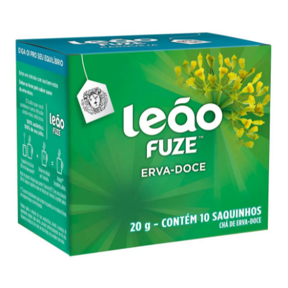 Chá Matte Leão Erva Doce C/10 Saquinhos