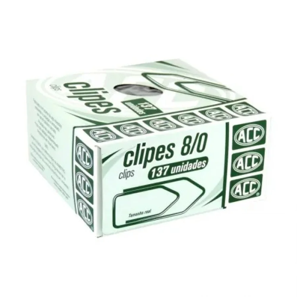 Clips Galvanizado 8/0 Acc C/ 137 Unidades