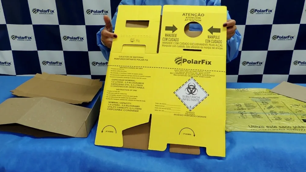 Coletor Perfuro Cortante 07 Litros