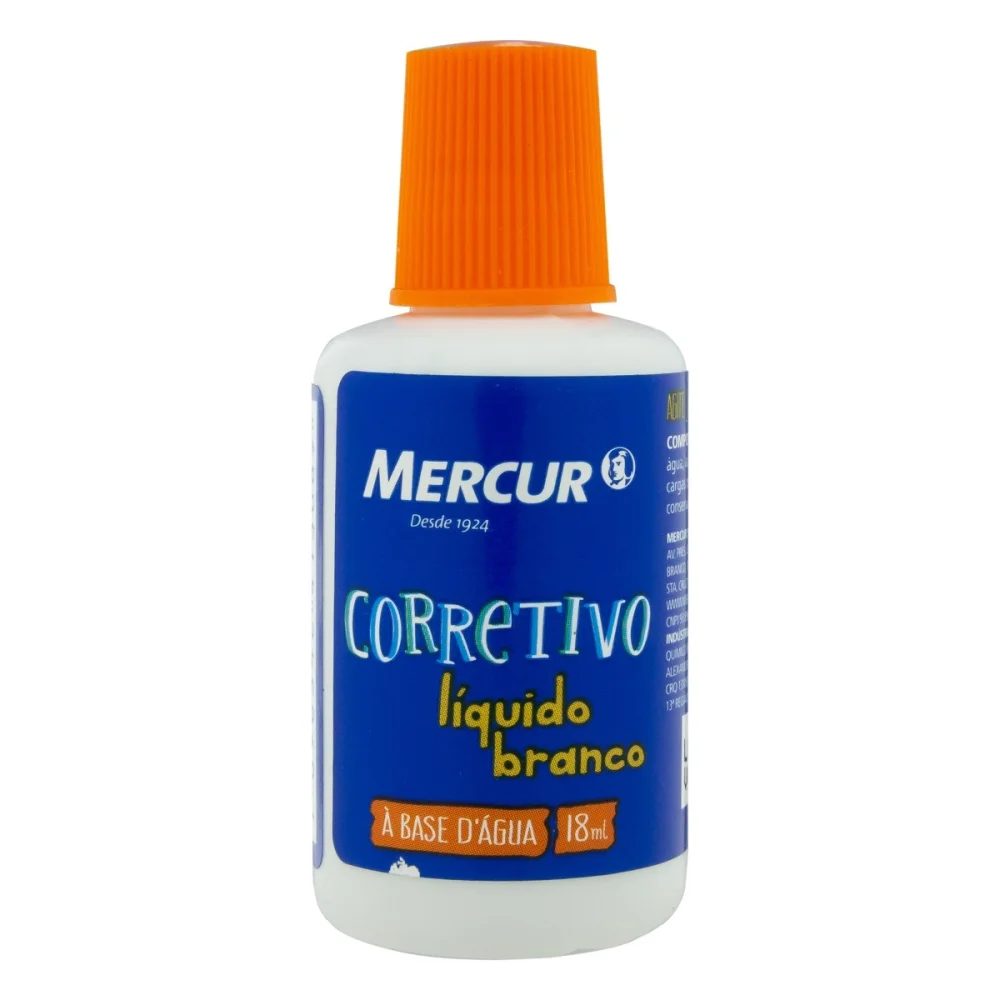 Corretivo Liquido Mercur a Base de Agua