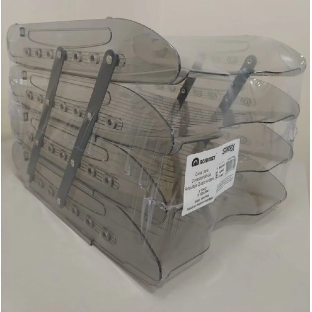 Cx. Correspondencia 04 Andares Movel Fume Super X Acrimet