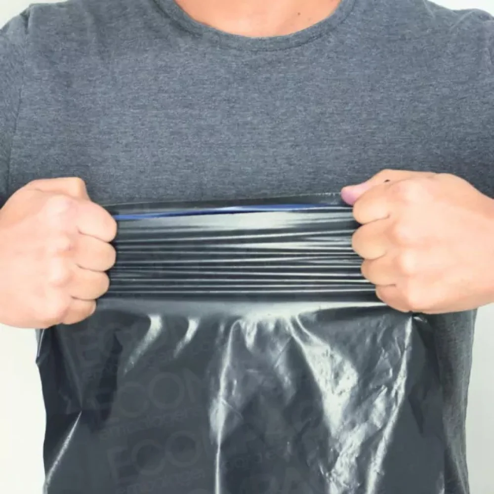 Envelope de Seguranca Coextrusado Preto 40X50 Unidade