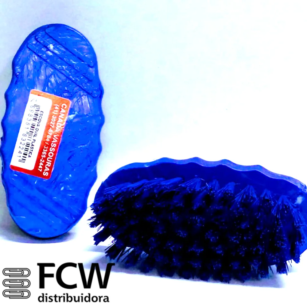 Escova de Mao Azul Plastica Canada