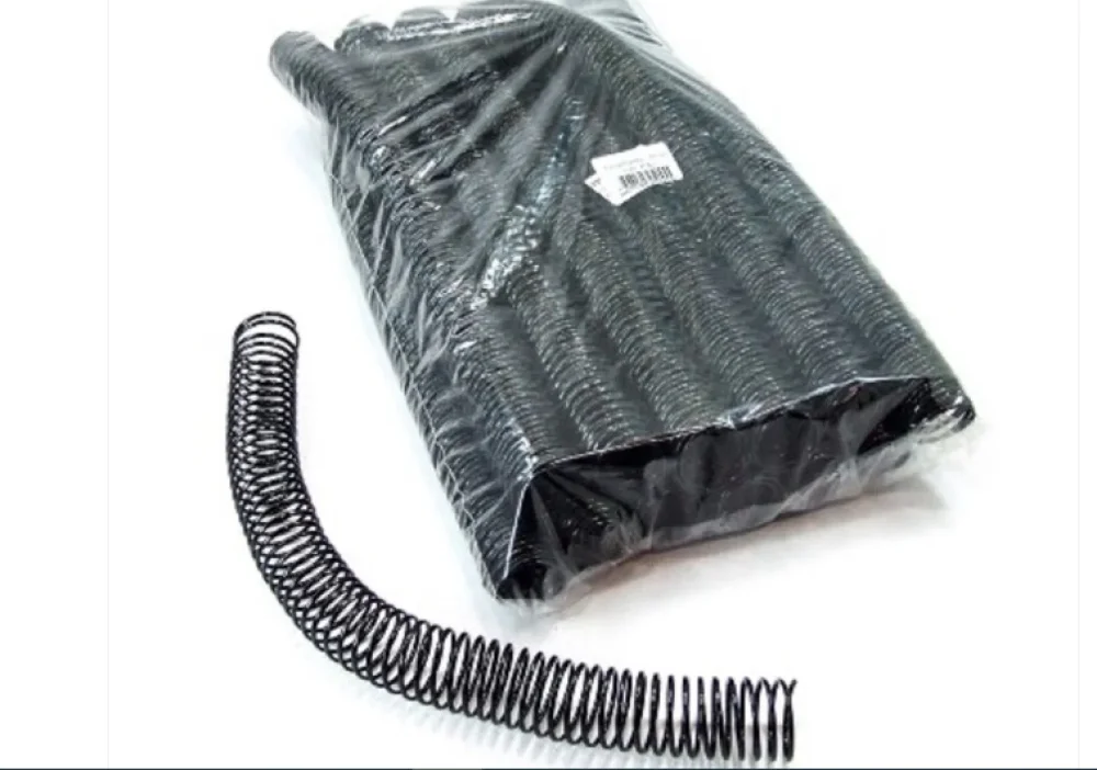 Espiral Preto 25Mm P/160 Fls.(48 Unid.) Plaspiral