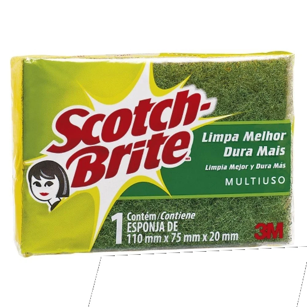 Esponja Dupla Face Scotch Brite